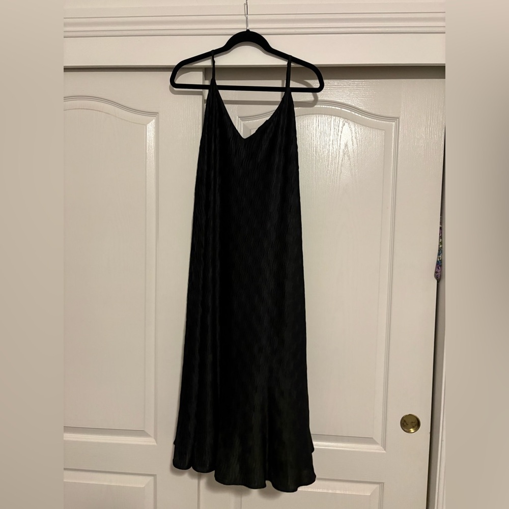 Elegant Black Slip Dress